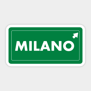 Let`s go to Milano! Sticker